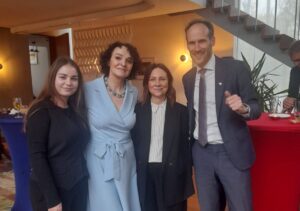 Barka na spotkaniu z Ambasadorem Królestwa Niderlandów i dyrektorem z holenderskiego Ministerstwa Spraw Społecznych i Zatrudnienia